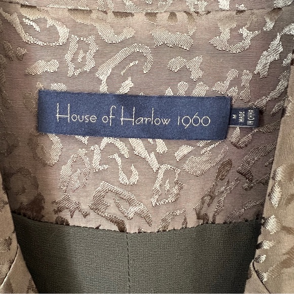 House of Harlow 1960 x REVOLVE Milani Mini Dress in Olive Green - Picture 8 of 13